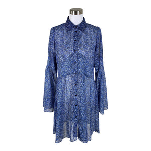 Unisex 2NDDAY - Schiffon dress, size 40 - Blue (1)