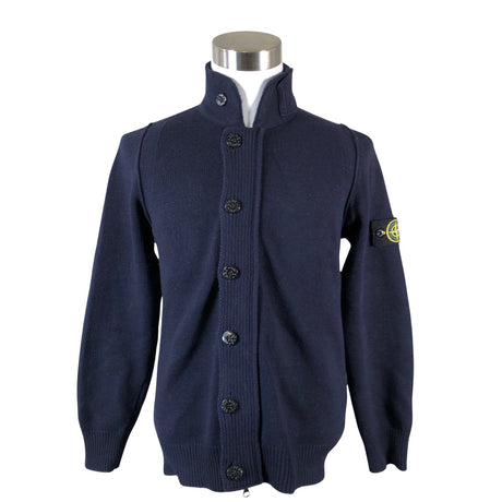 Unisex Stone Island - Cardigan, size M - Blue ()