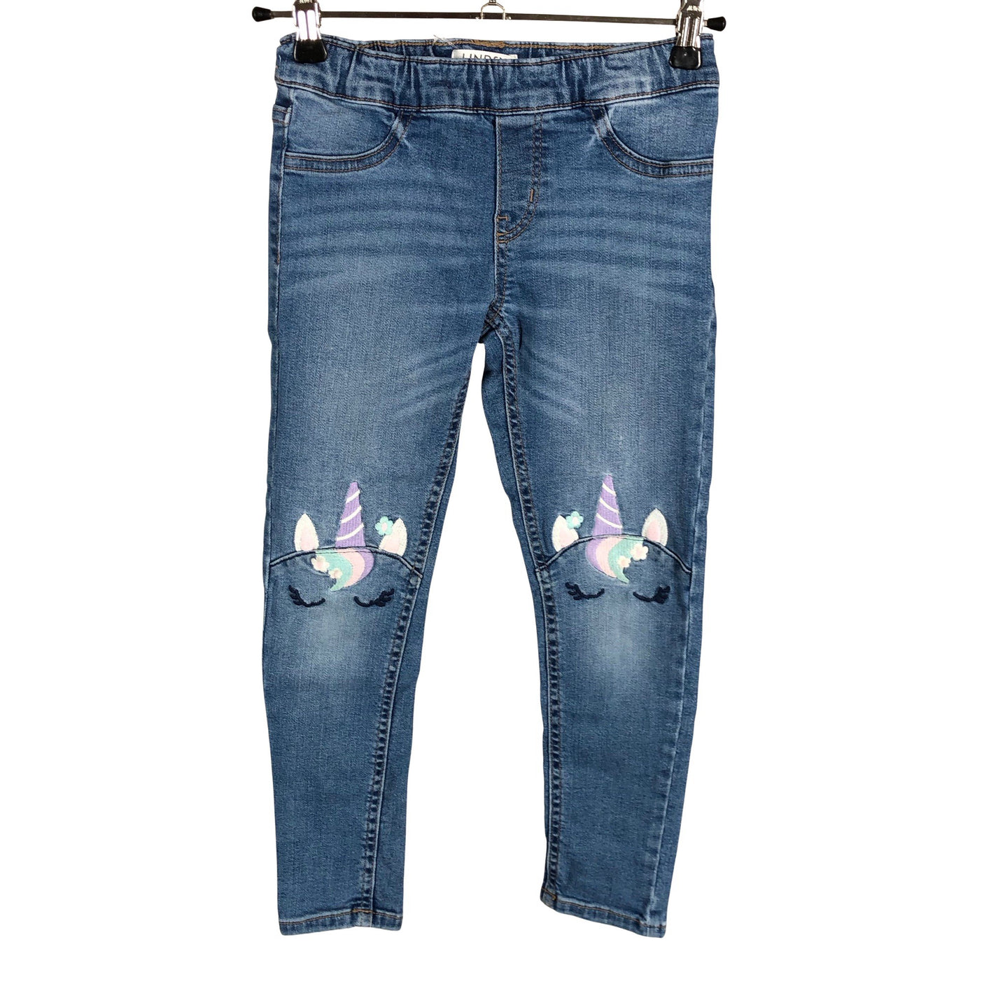 Unisex Lindex - Jeans, size 116 - 122 - Blue (1)