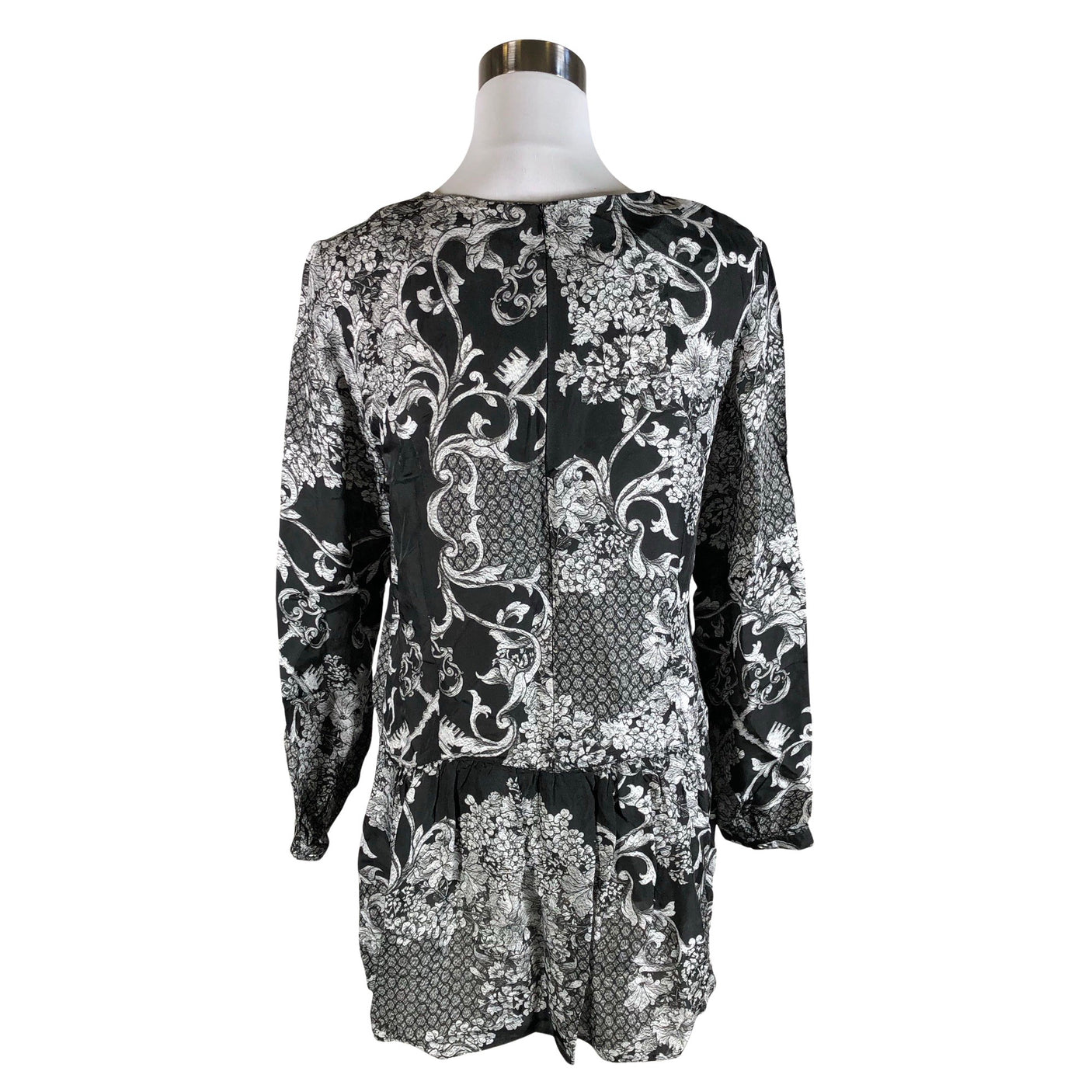 Unisex Andiata - Schiffon dress, size 38 - Black (2)
