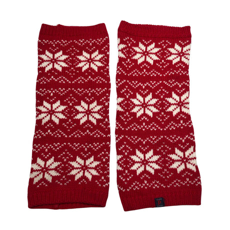 Unisex Polarn O. Pyret - Leg warmers, size 40 - Red ()