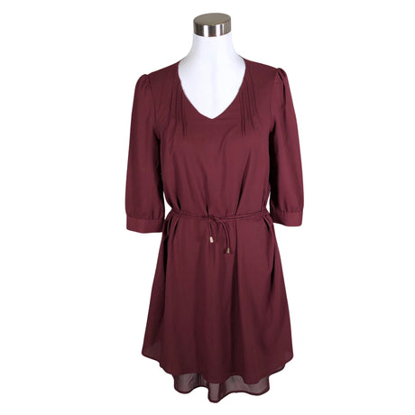 Unisex mint&berry - Schiffon dress, size 36 - Wine red ()