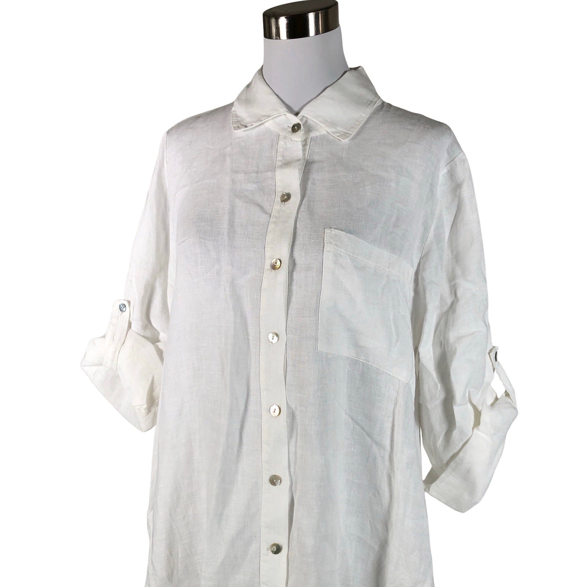 Unisex Bohemiana - Dress, size 38 - White (3)