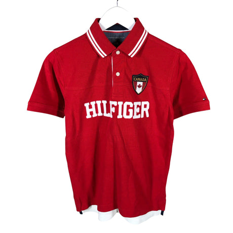 Unisex Tommy Hilfiger - Polo shirt, size 158 - 164 - Red ()