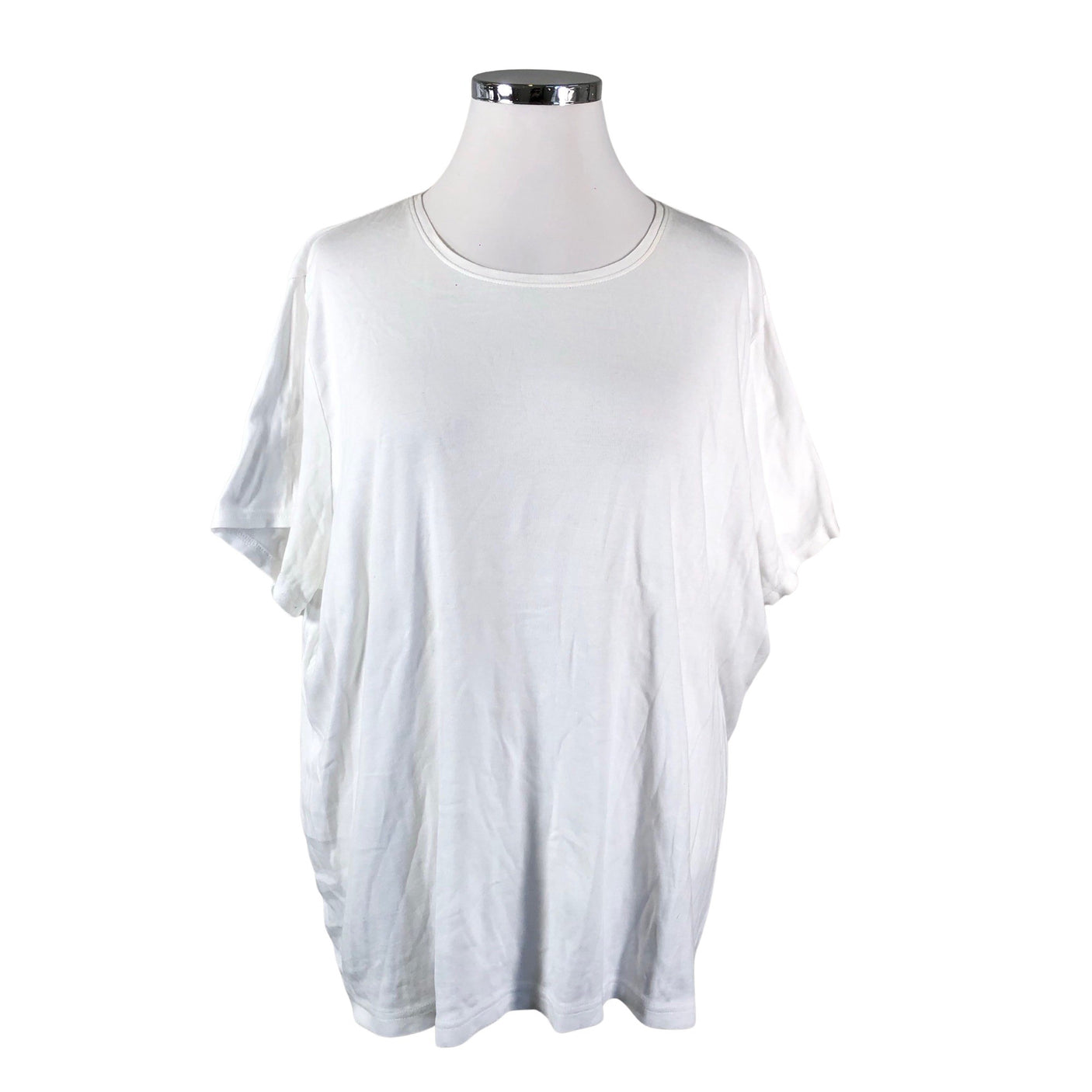 Unisex Croft & Barrow - T-shirt, size 44 - White (1)