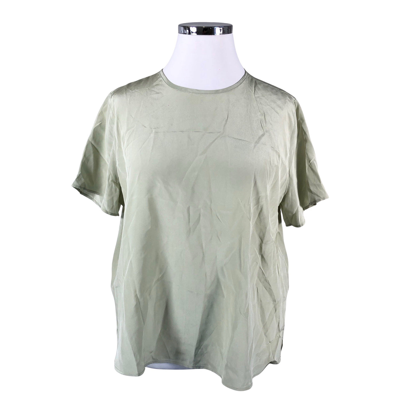 Unisex R-collection - Short-sleeved blouse, size 42 - Green (1)