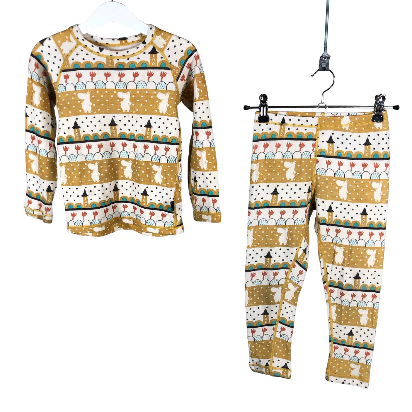 Unisex Reima - Thermals, size 104 - 110 - Yellow (1)