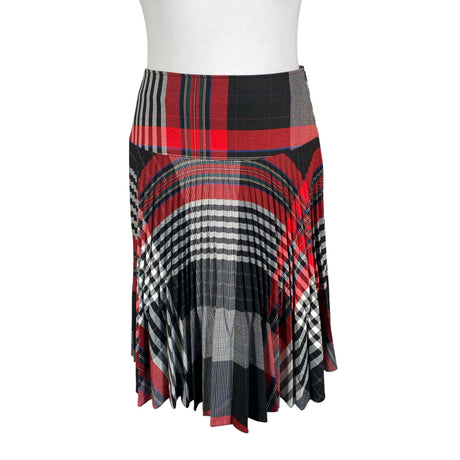 Unisex Kriss - Pleated skirt, size 42 - Red ()