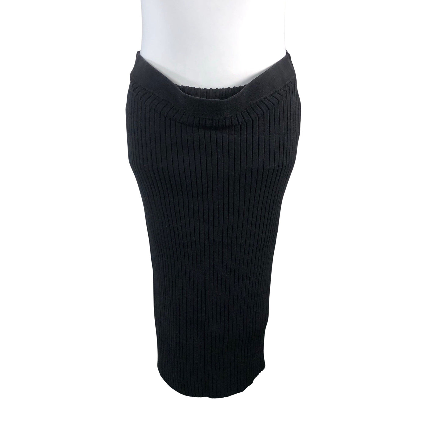 Unisex Lindex - Knit skirt, size 42 - Black (1)