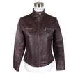 Unisex Stonefield - Leather jacket, size 38 - Violet ()