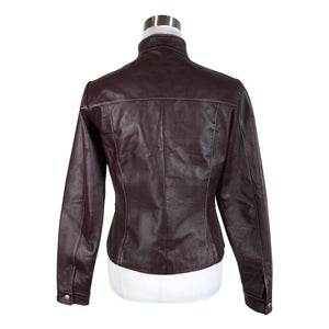 Unisex Stonefield - Leather jacket, size 38 - Violet (2)