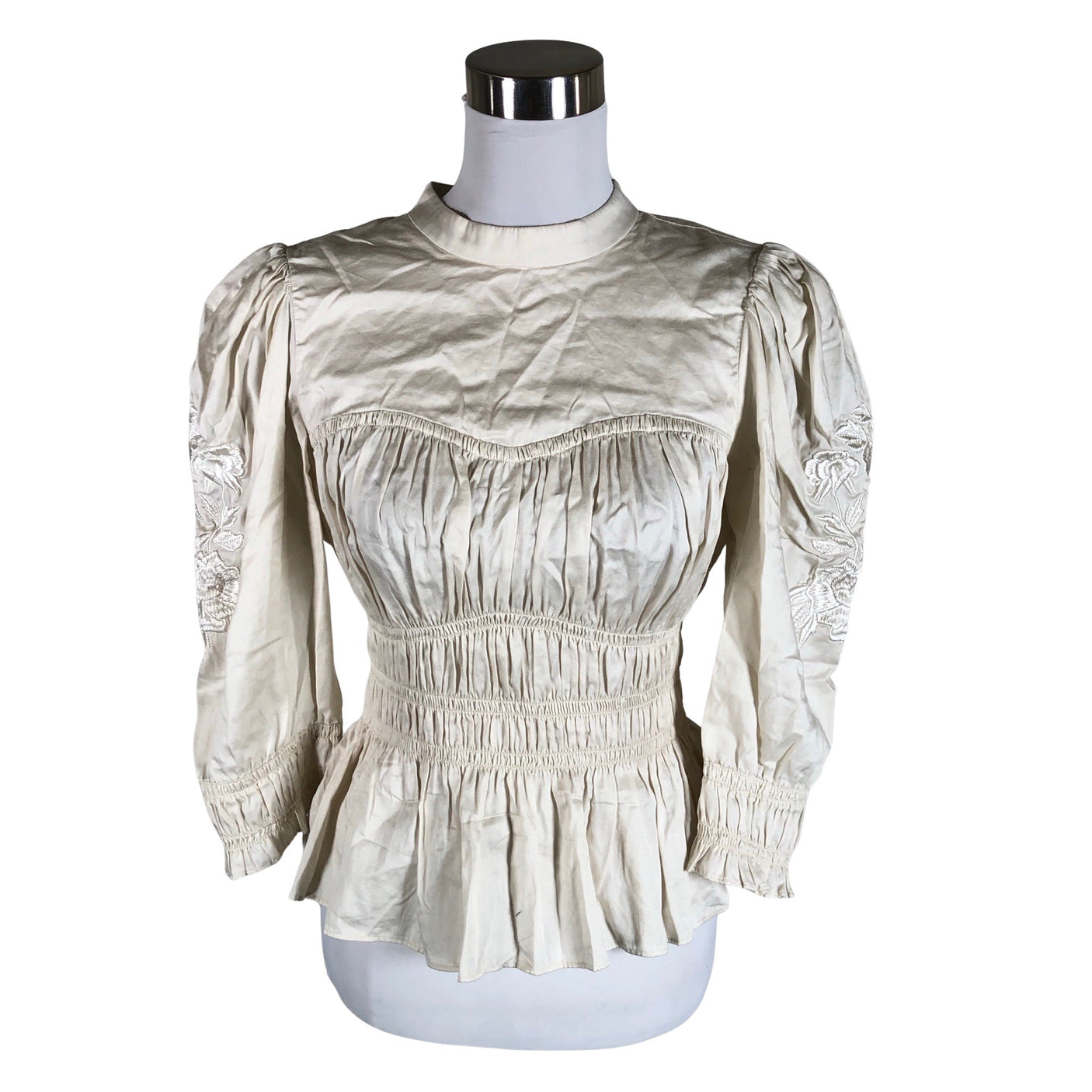 Unisex &Other Stories - Blouse, size 40 - Beige (1)