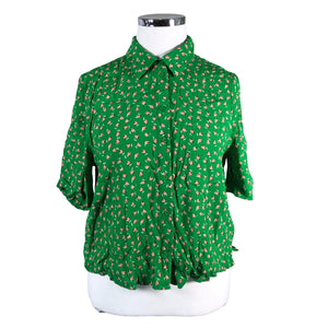 Unisex Jake's - Short-sleeved blouse, size 42 - Green (1)