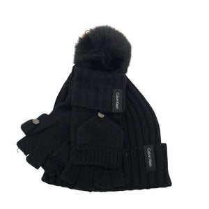 Unisex Calvin Klein - Winter beanie, size 52 - 54 cm - Black (1)
