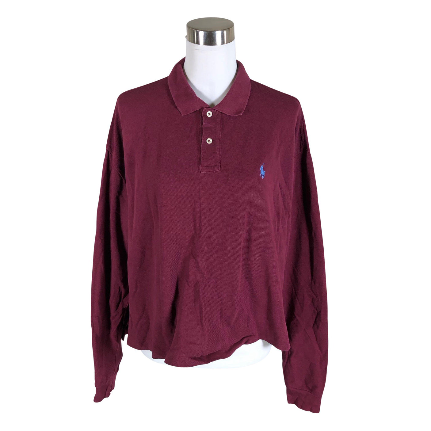 Unisex Polo Ralph Lauren - Polo shirt, size 40 - Wine red (1)