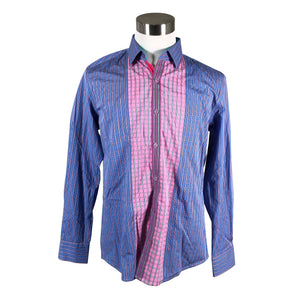 Unisex Envoy London - Collared shirt, size L - Blue (1)