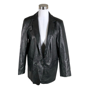 Unisex Edited - Leather jacket, size 38 - Black (1)