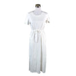 Unisex Residus - Tricot dress, size 38 - White ()