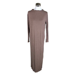 Unisex Residus - Tricot dress, size 38 - Brown (1)