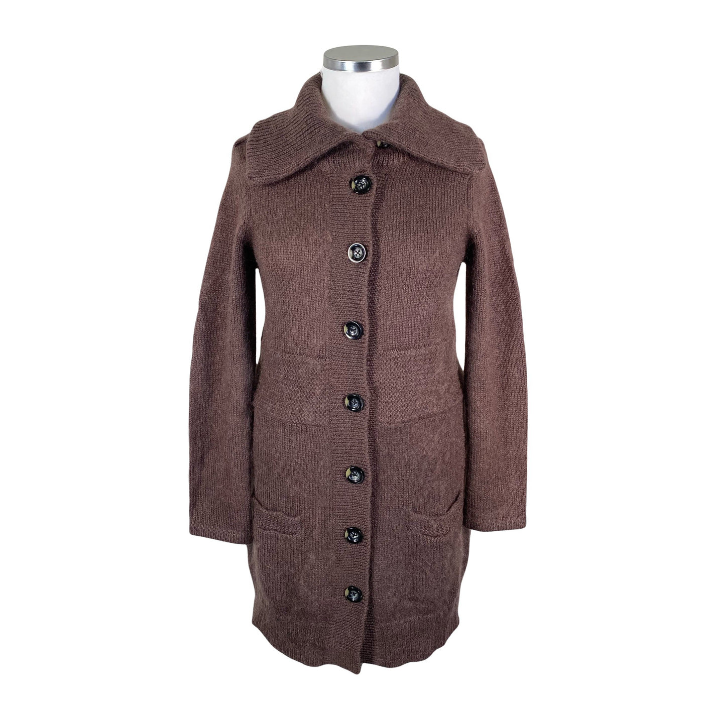 Unisex Essentiel - Cardigan, size 42 - Brown (1)