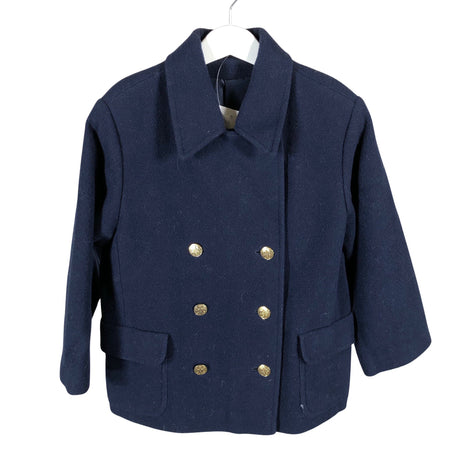 Unisex Marks&Spencer - Wool coat, size 110 - 116 - Blue ()
