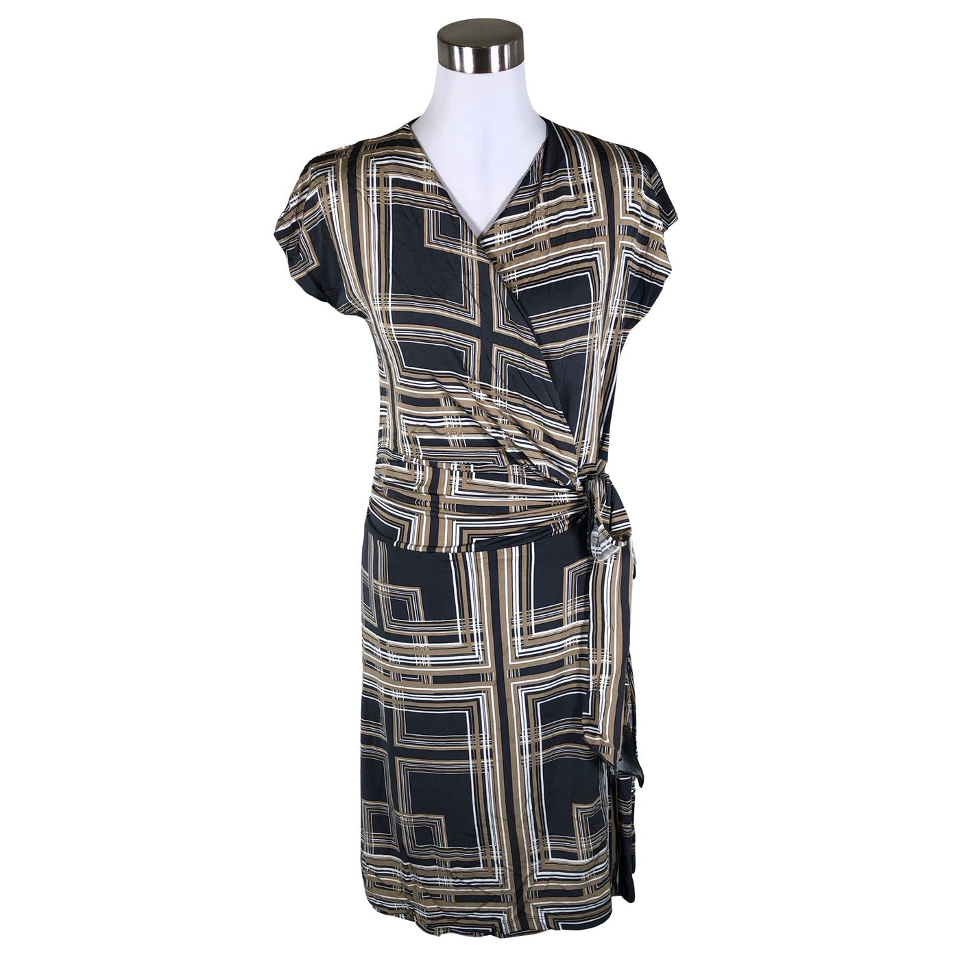 Unisex s.Oliver - Tricot dress, size 40 - Gray (1)