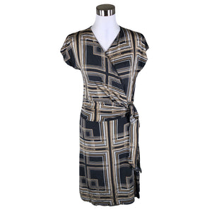 Unisex s.Oliver - Tricot dress, size 40 - Gray (1)