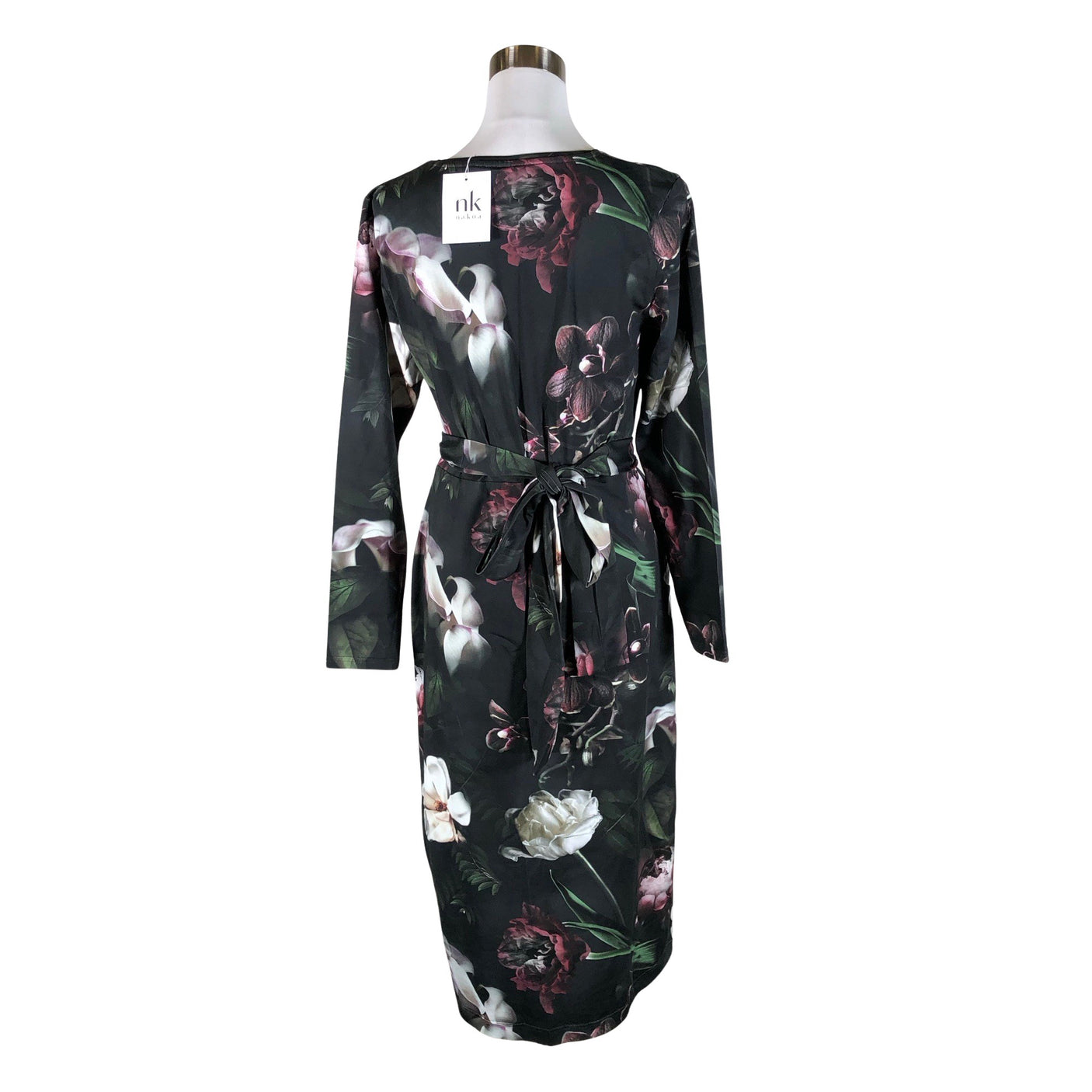 Unisex Nakoa - Tricot dress, size 40 - Black (2)
