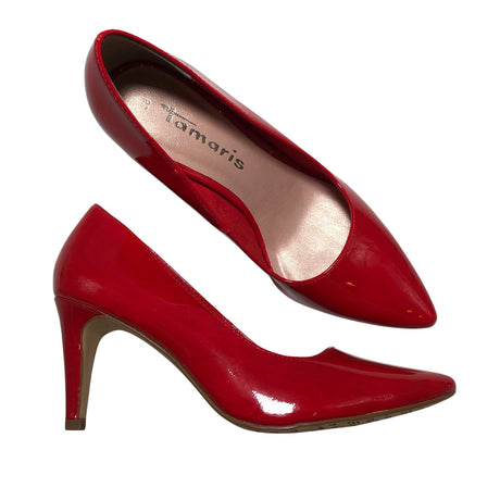 Unisex Tamaris - High heels, size 38 - Red ()