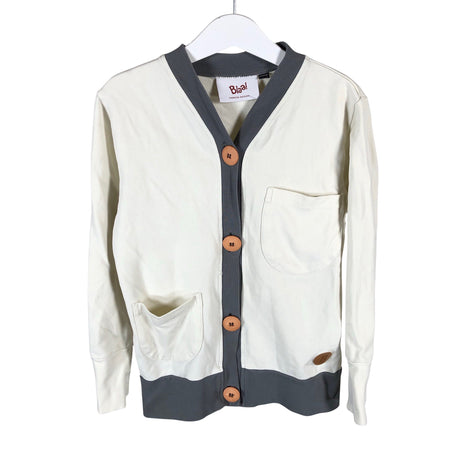 Unisex Blaa - Sweatshirt, size 122 - 128 - Natural white ()