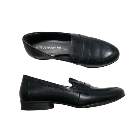 Unisex Tamaris - Loafers, size 38 - Black ()