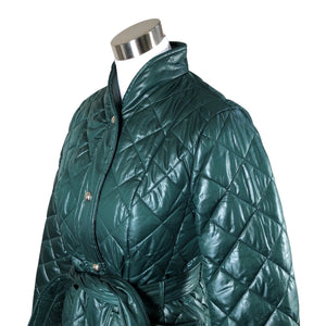 Unisex Kate Spade - Quilted jacket, size 34 - Green (2)