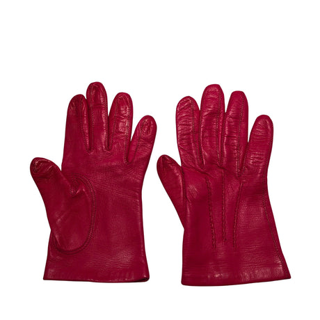 Unisex Sauso - Leather gloves, size No size - Pink ()