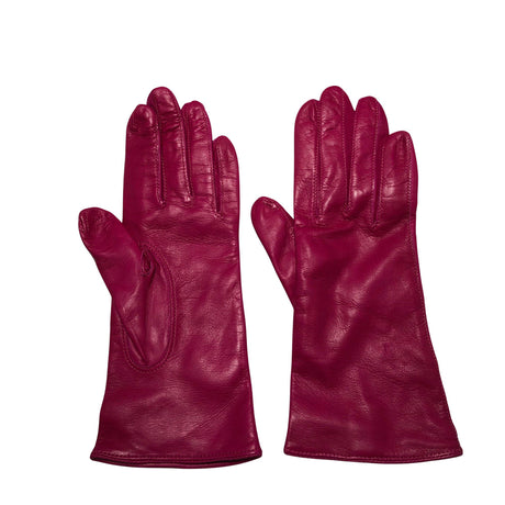 Unisex Sauso - Leather gloves, size No size - Violet ()