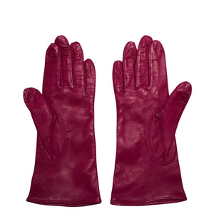 Unisex Sauso - Leather gloves, size No size - Violet (3)