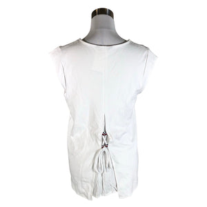 Unisex Tommy Hilfiger - Tricot tank top, size 38 - White (2)