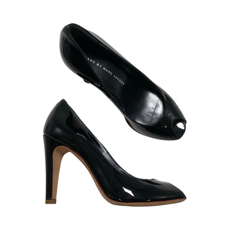 Unisex Marc By Marc Jacobs - Open toe high heel shoes, size 36 - Black ()
