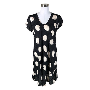 Unisex The Masai - Schiffon dress, size 40 - Black (1)
