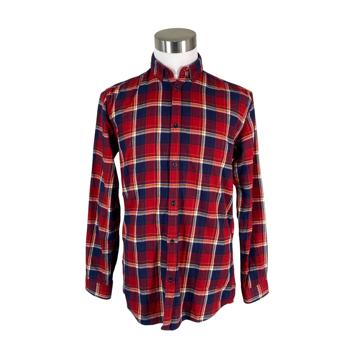 Unisex Jack & Jones - Flannel shirt, size M - Red (1)