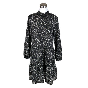Unisex MSCH Copenhagen - Schiffon dress, size 34 - Black (1)