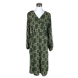 Unisex Y.A.S - Schiffon dress, size 38 - Green (1)