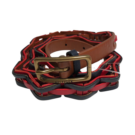 Unisex Tommy Hilfiger - Leather belt, size No size - Brown ()