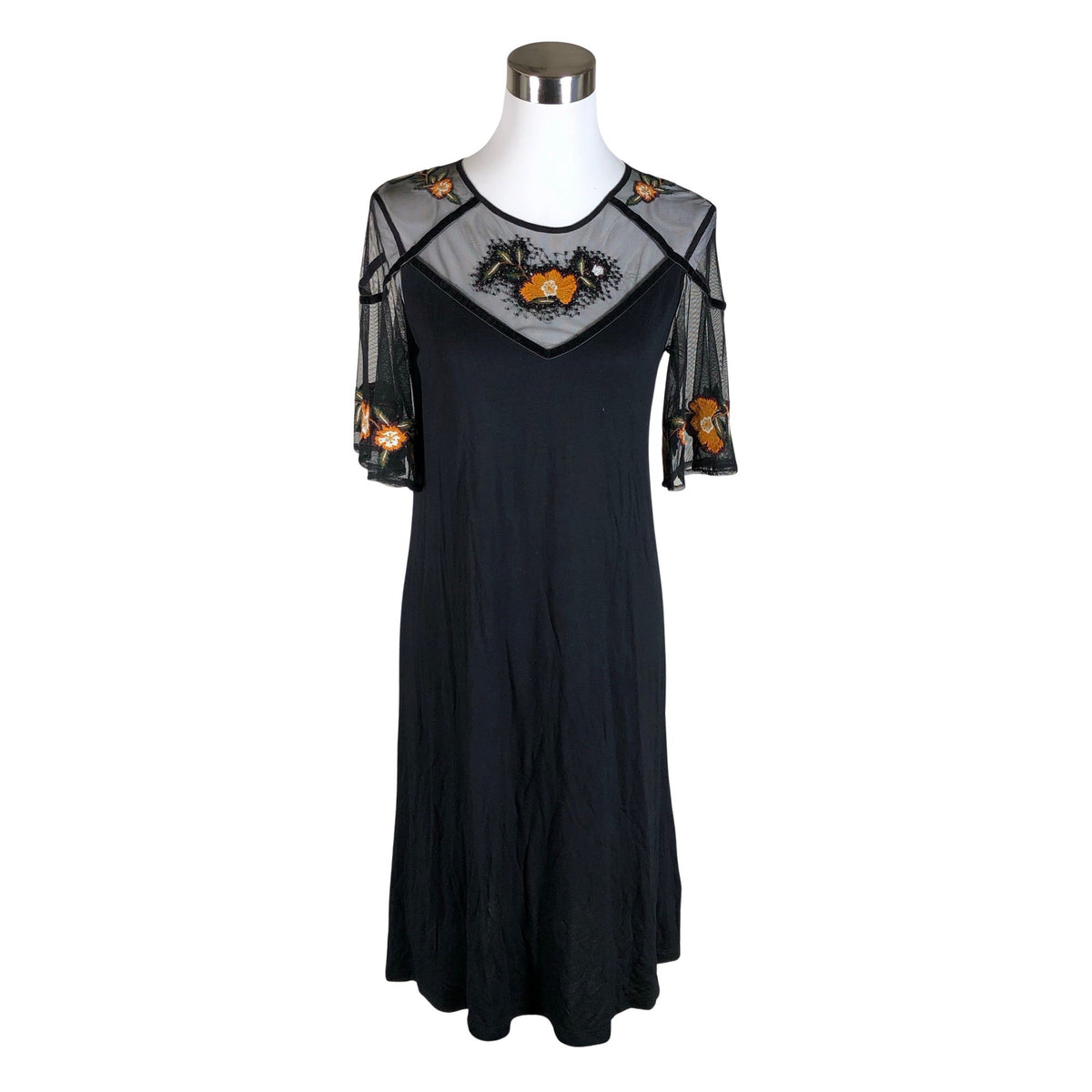 Unisex Marks&Spencer - Tricot dress, size 38 - Black (1)
