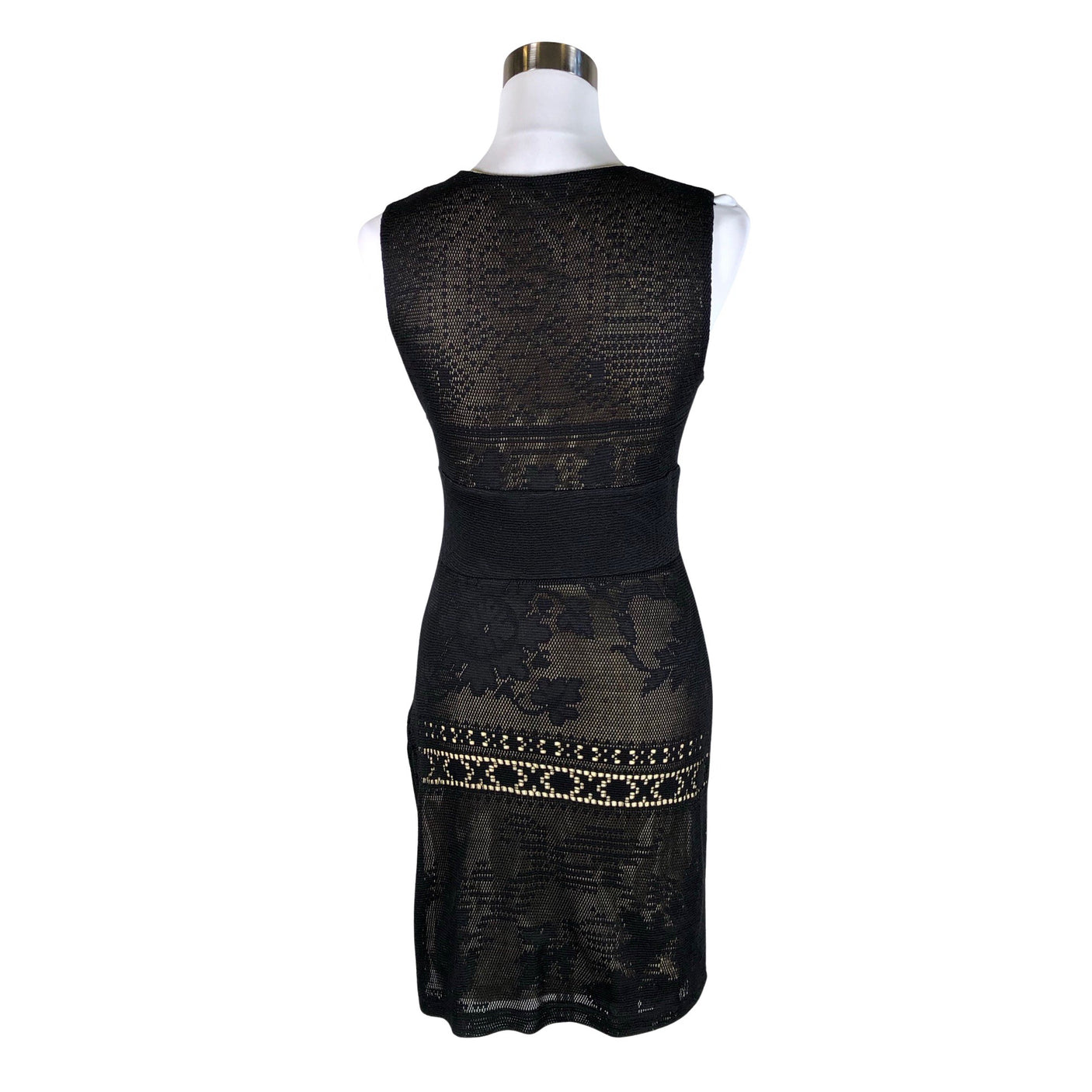 Unisex Desigual - Tricot dress, size 38 - Black (2)