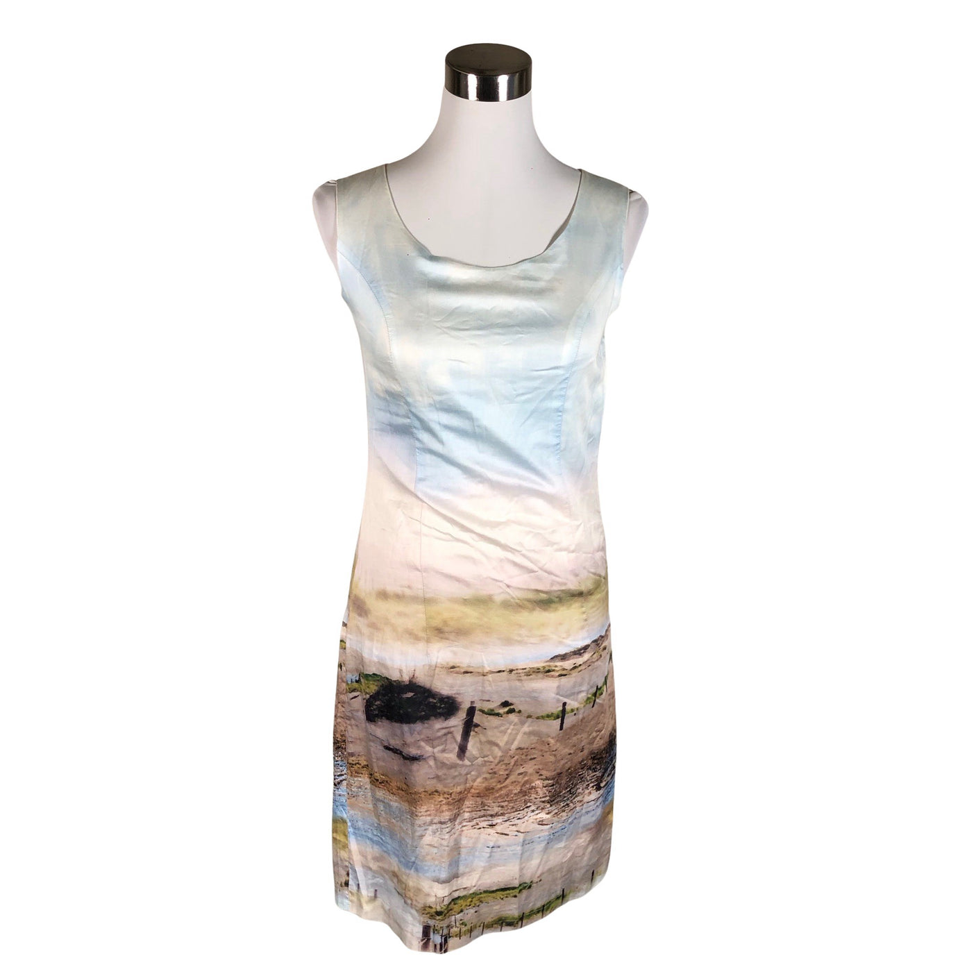 Unisex Mosaic - Sheath dress, size 34 - White (1)