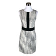 Unisex Mosaic - Sheath dress, size 36 - White ()