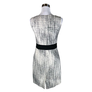Unisex Mosaic - Sheath dress, size 36 - White (2)
