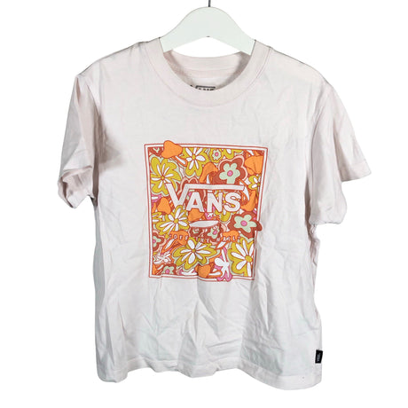 Unisex Vans - T-shirt, size 140 - 146 - Natural white ()