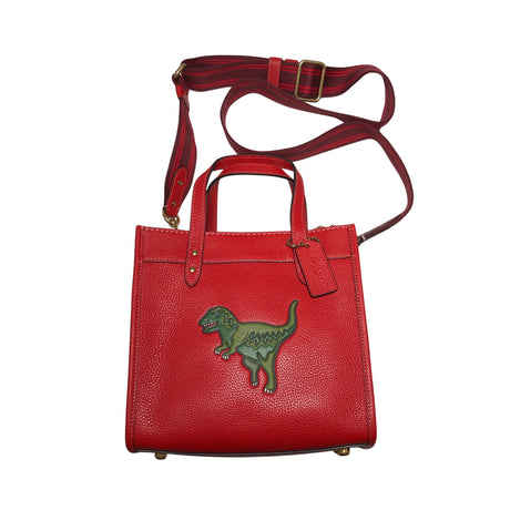 Unisex Coach - Handbag, size Midi - Red ()