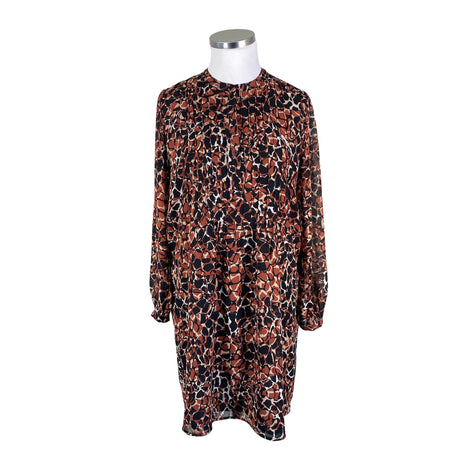 Unisex Esprit - Schiffon dress, size 44 - Brown ()
